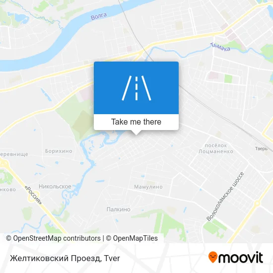 Желтиковский Проезд map