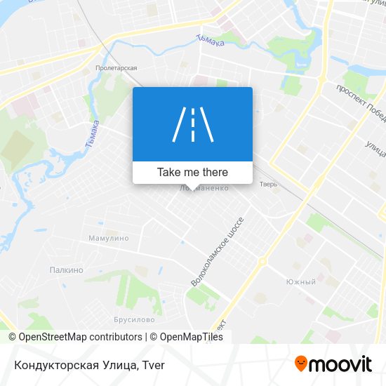 Кондукторская Улица map