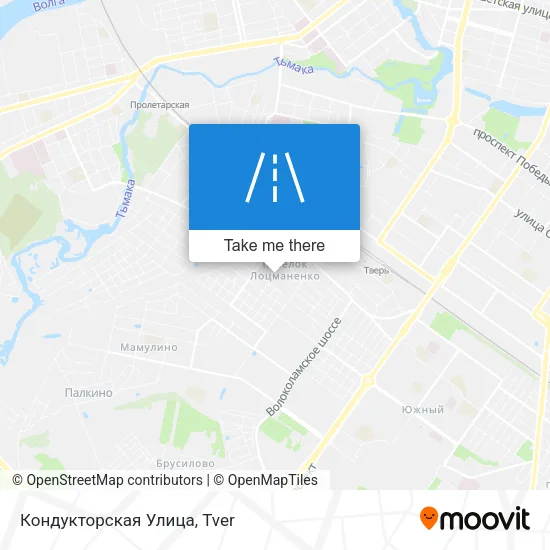 Кондукторская Улица map