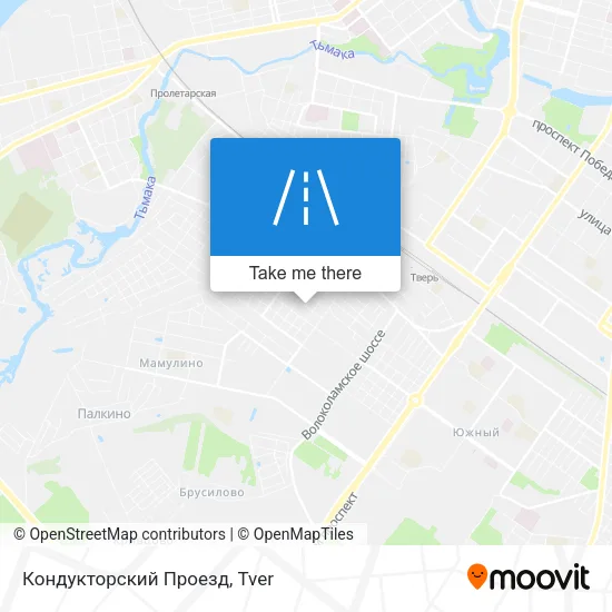 Кондукторский Проезд map