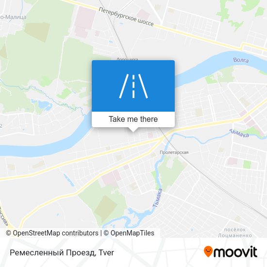 Ремесленный Проезд map