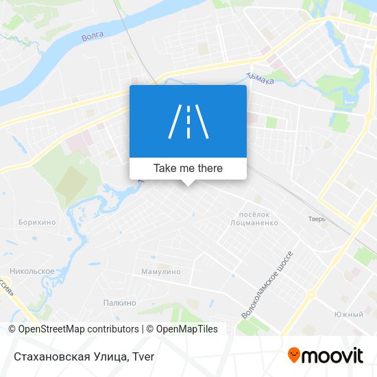 Стахановская Улица map