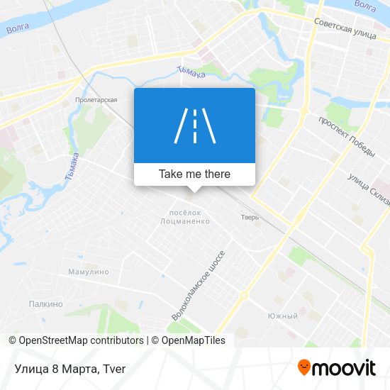 Улица 8 Марта map