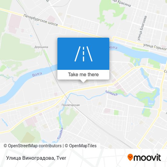 Улица Виноградова map