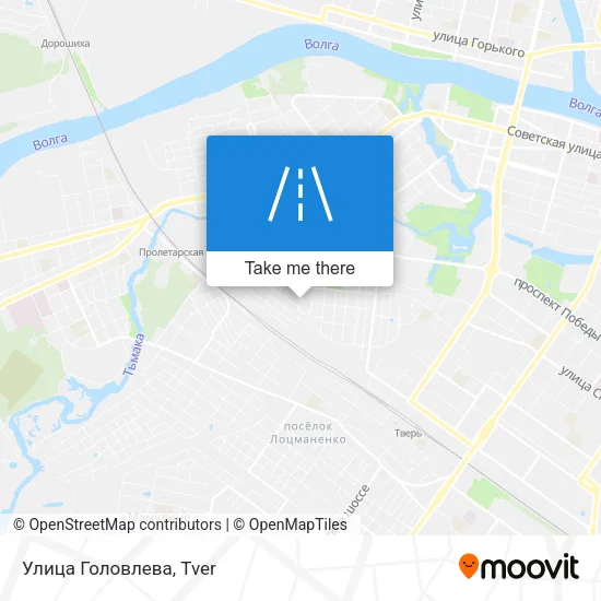 Улица Головлева map