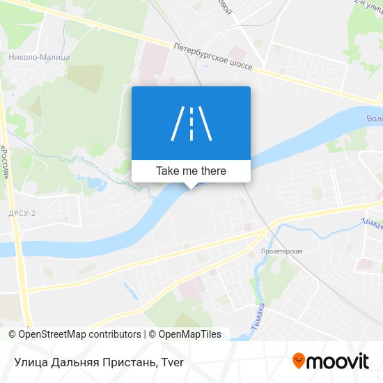 Улица Дальняя Пристань map