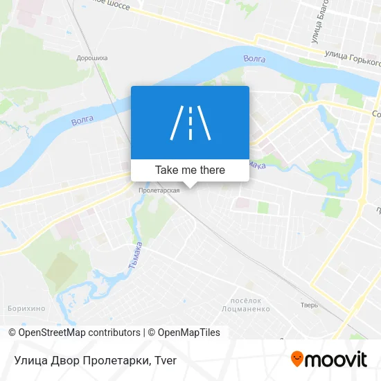 Улица Двор Пролетарки map