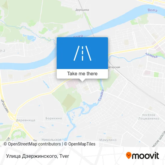 Улица Дзержинского map