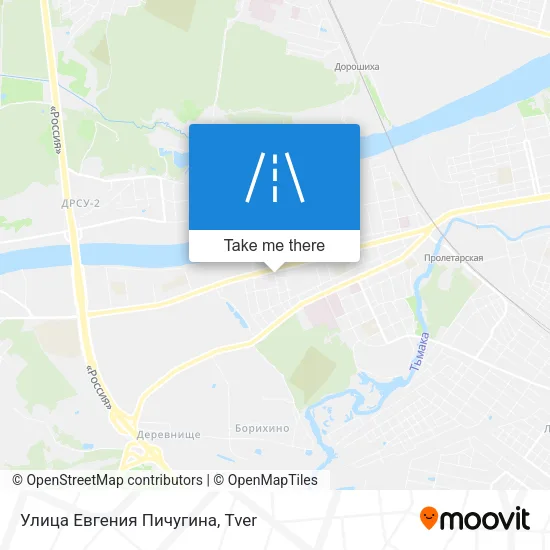 Улица Евгения Пичугина map