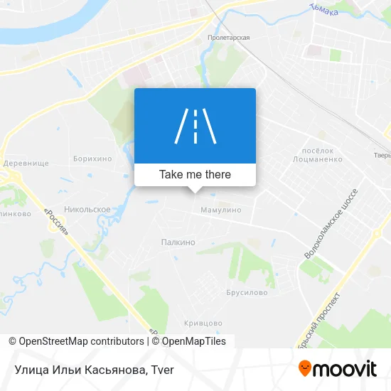Улица Ильи Касьянова map