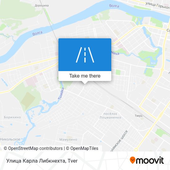 Улица Карла Либкнехта map