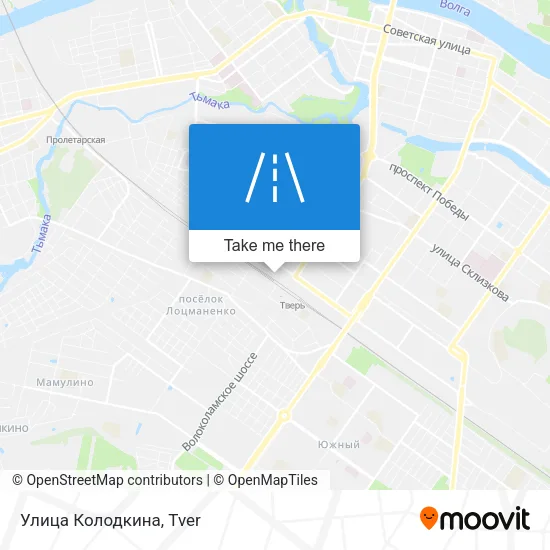 Улица Колодкина map