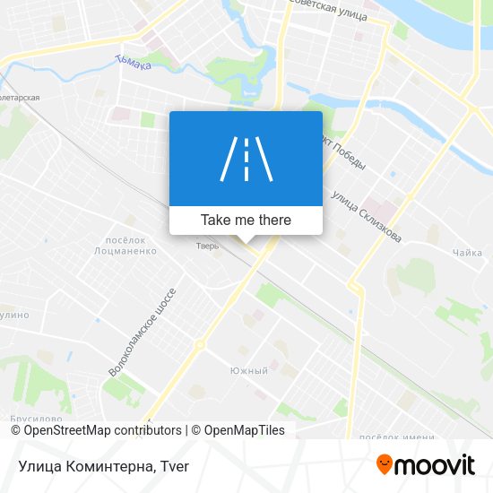 Улица Коминтерна map