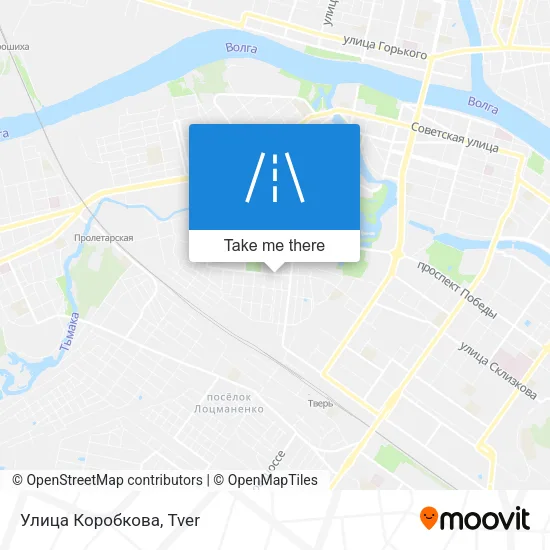 Улица Коробкова map
