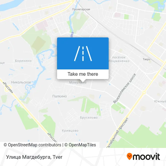 Улица Магдебурга map
