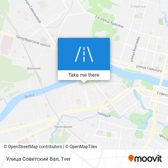 Улица Советский Вал map
