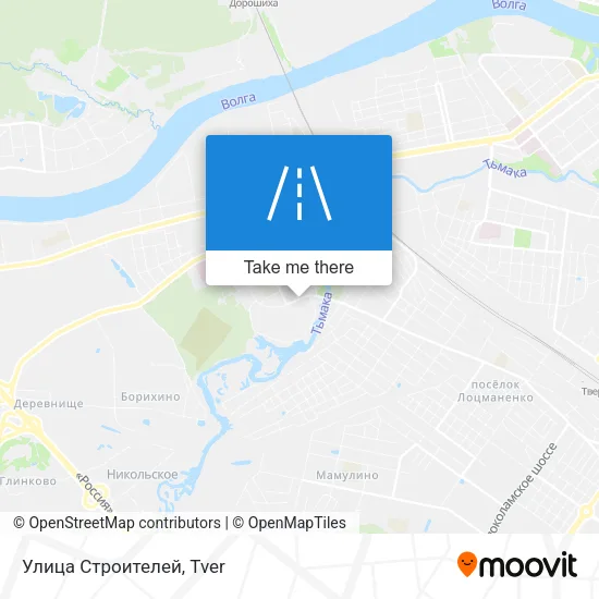 Улица Строителей map