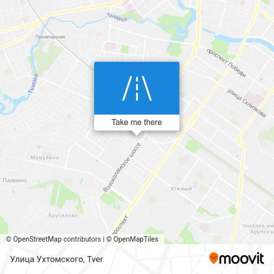 Улица Ухтомского map