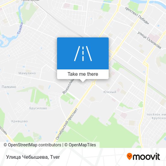 Улица Чебышева map