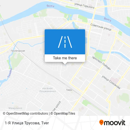 1-Я Улица Трусова map