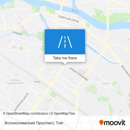 Волоколамский Проспект map