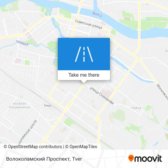 Волоколамский Проспект map
