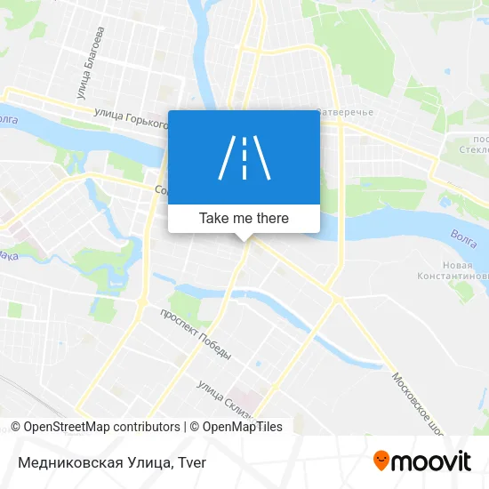 Медниковская Улица map