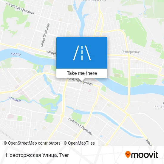 Новоторжская Улица map