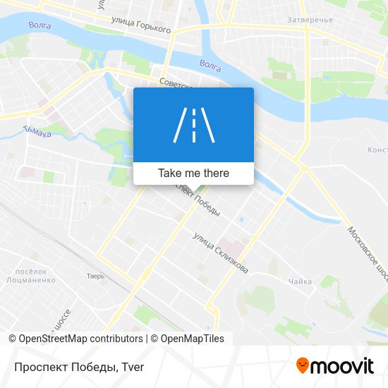Проспект Победы map