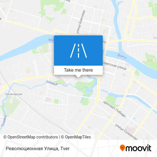Революционная Улица map