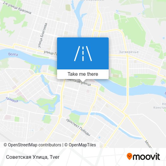 Советская Улица map