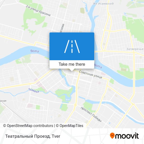 Театральный Проезд map