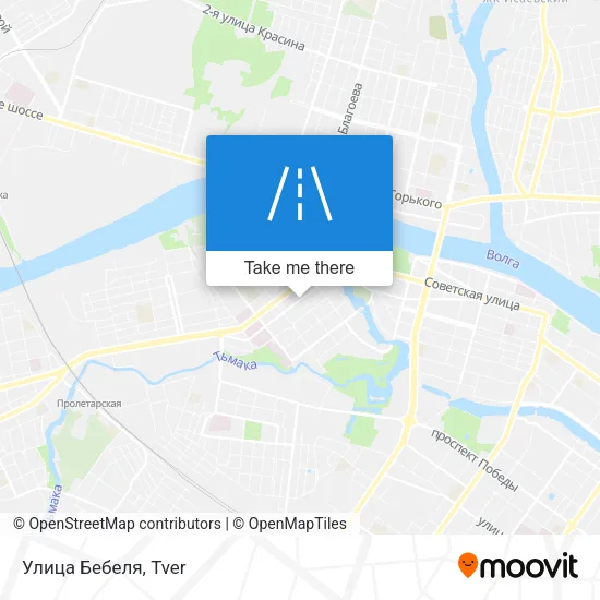 Улица Бебеля map