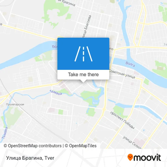 Улица Брагина map