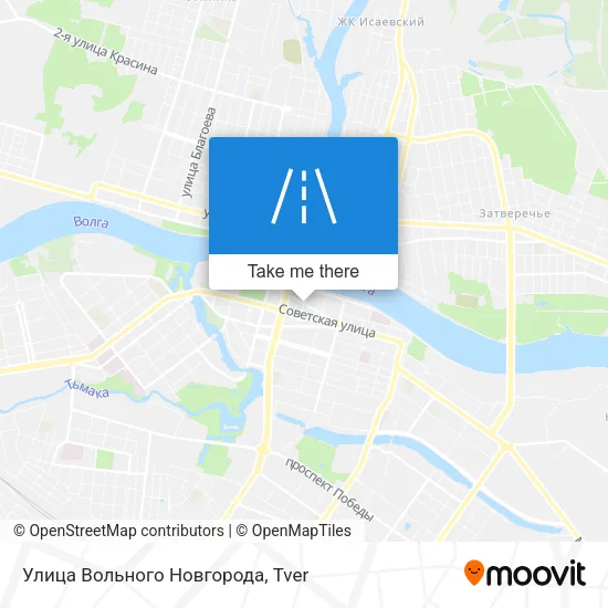 Улица Вольного Новгорода map