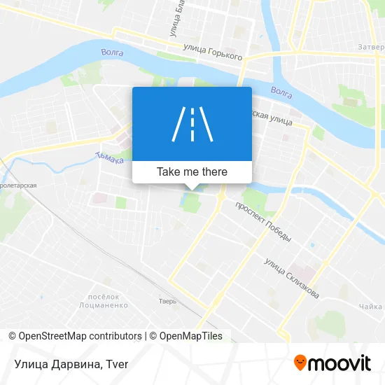 Улица Дарвина map