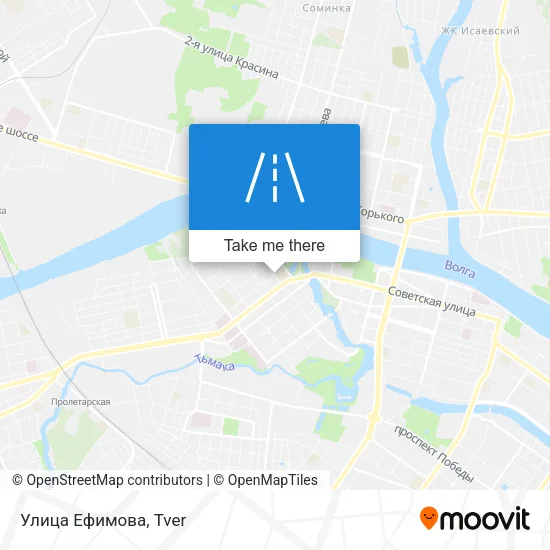 Улица Ефимова map