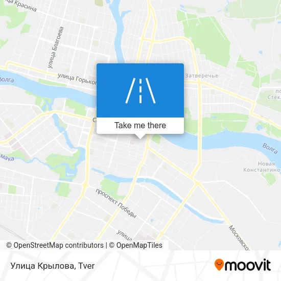 Улица Крылова map