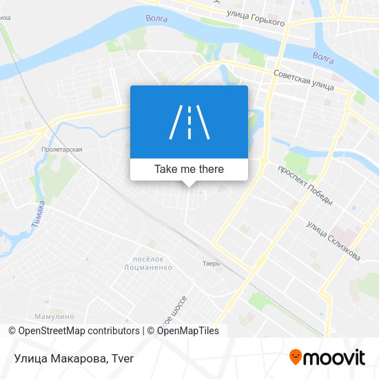 Улица Макарова map