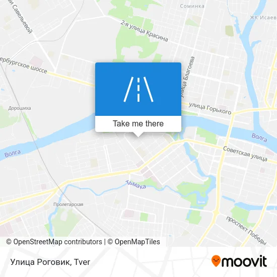 Улица Роговик map