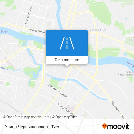 Улица Чернышевского map