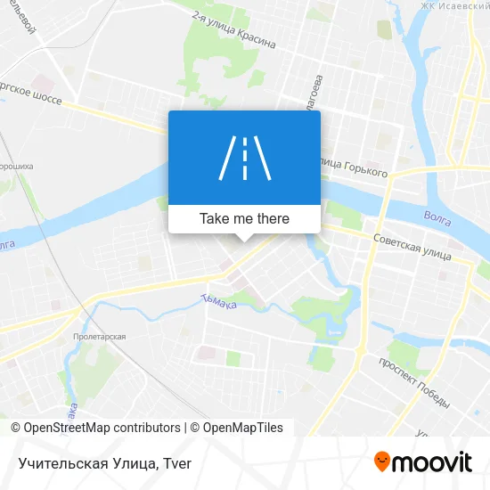Учительская Улица map