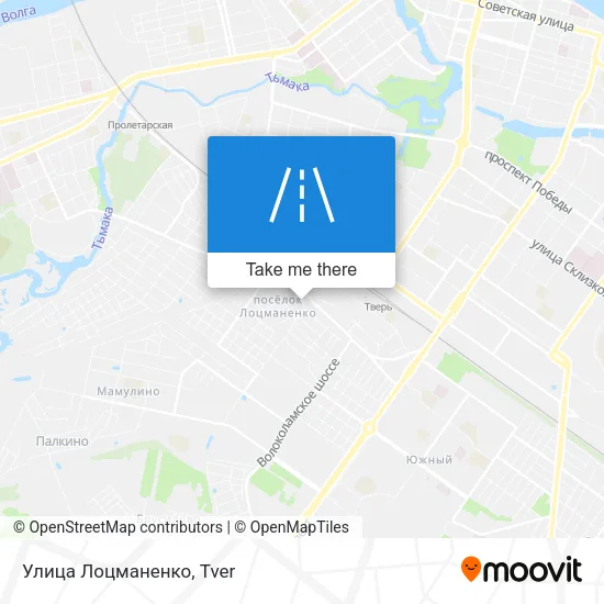 Улица Лоцманенко map