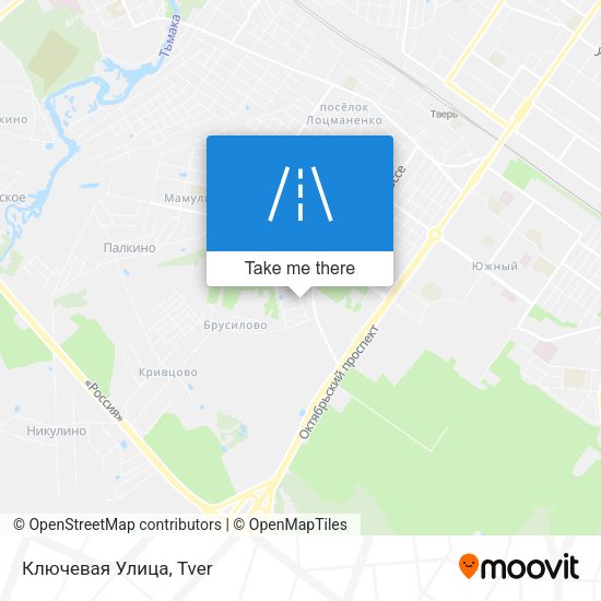 Ключевая Улица map