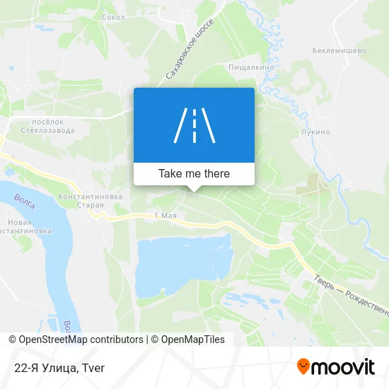 22-Я Улица map