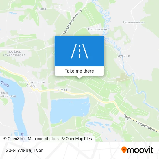 20-Я Улица map