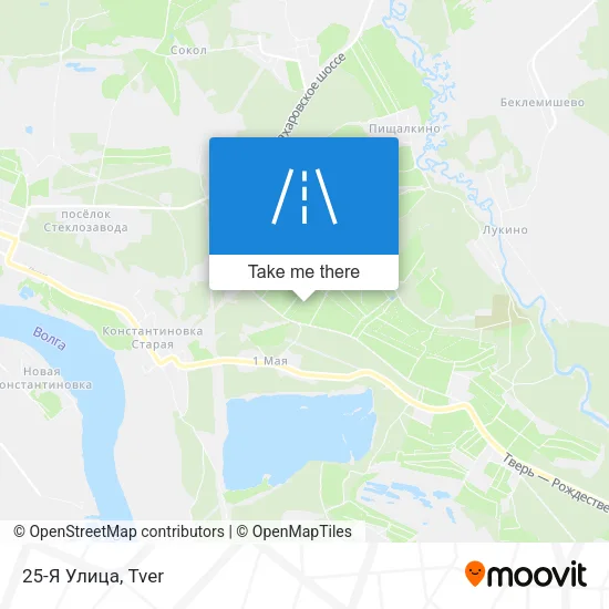 25-Я Улица map