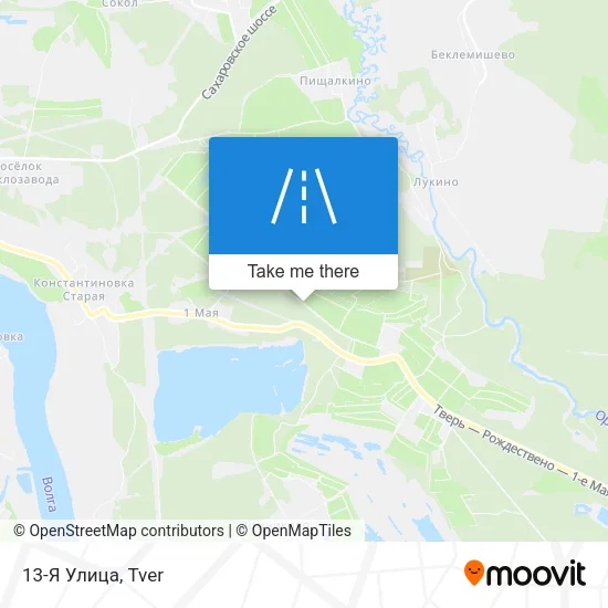 13-Я Улица map