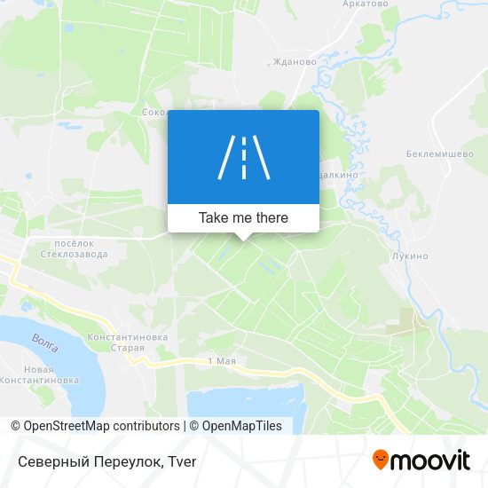 Северный Переулок map