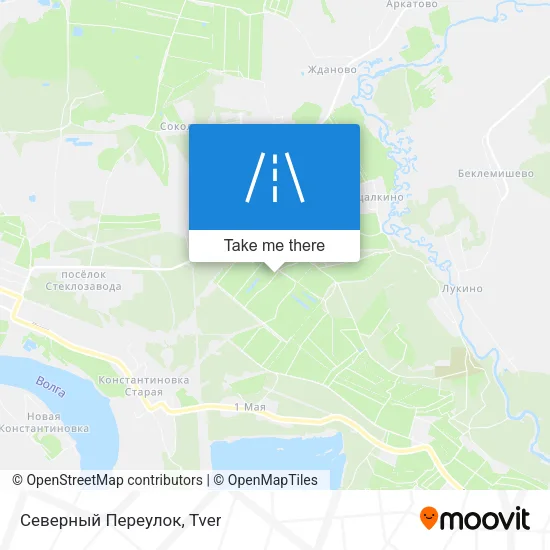Северный Переулок map